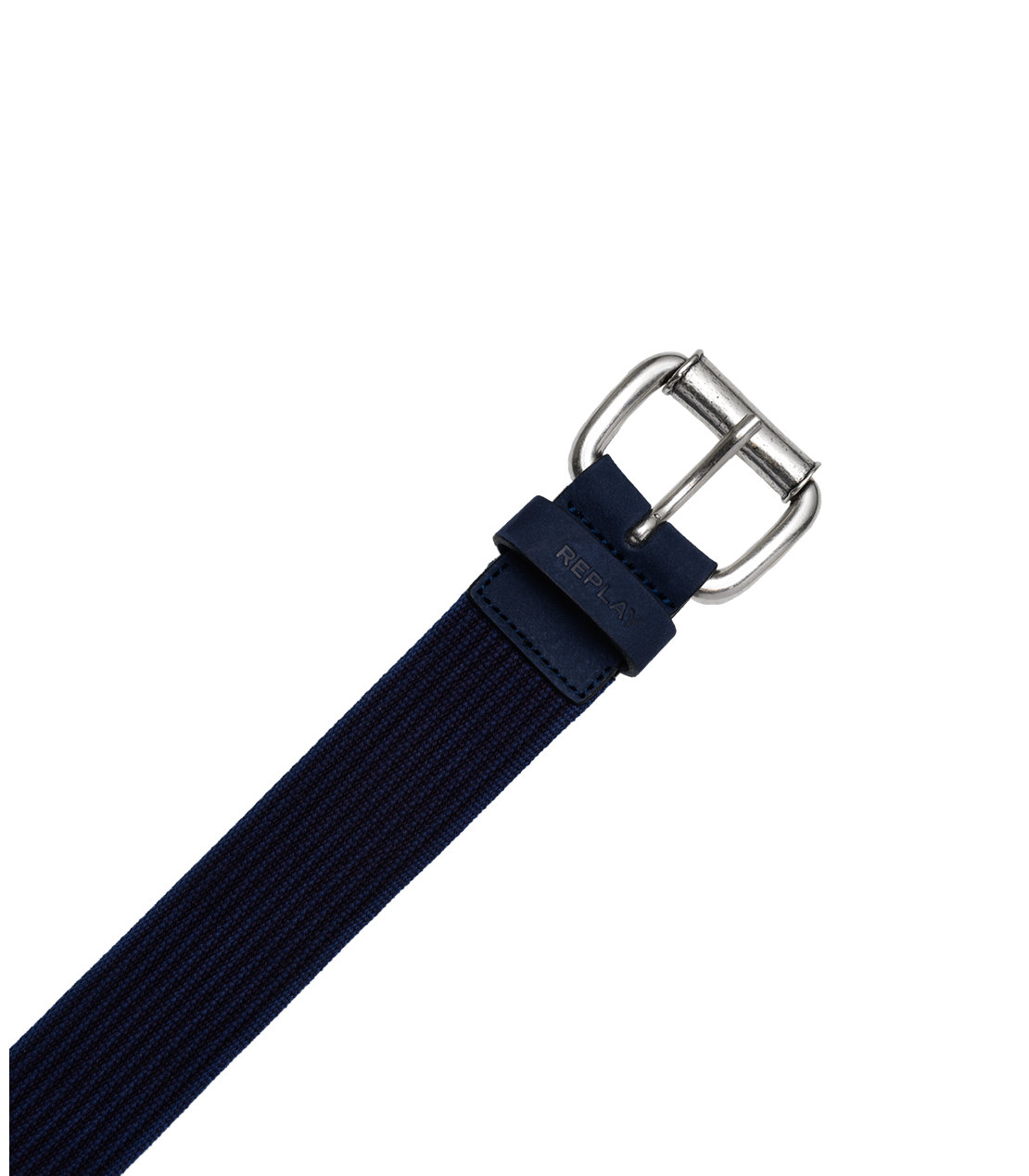 リブコットンウォッシュウェービングベルト 詳細画像 ブルー 5